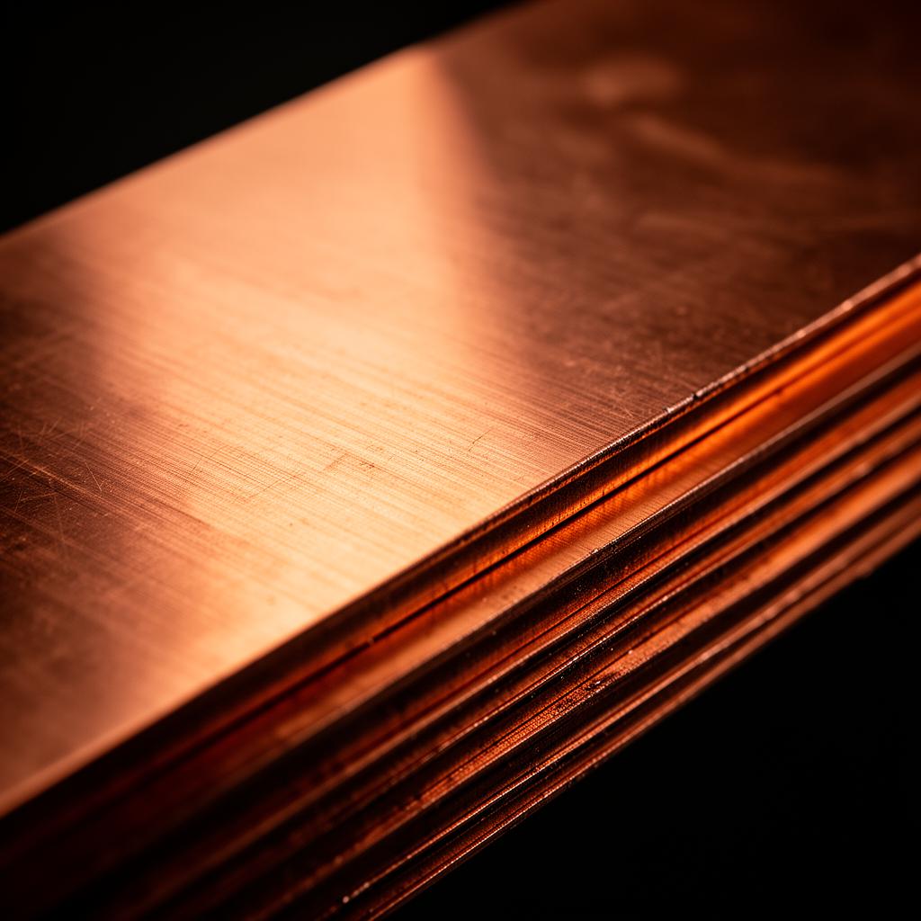 Polished copper cathode sheets